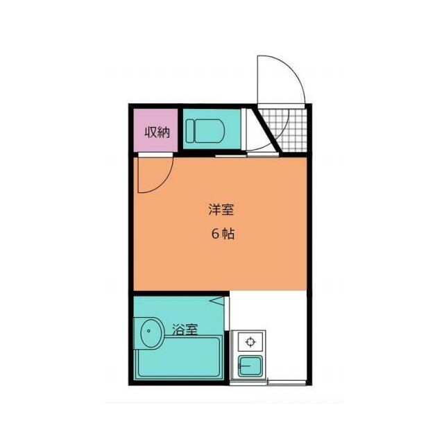 新久荘 207号室 間取り