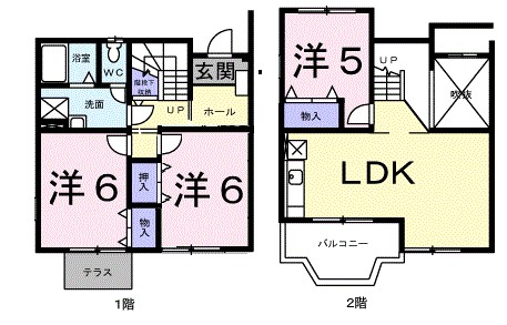メゾンドタナカ 103号室 間取り