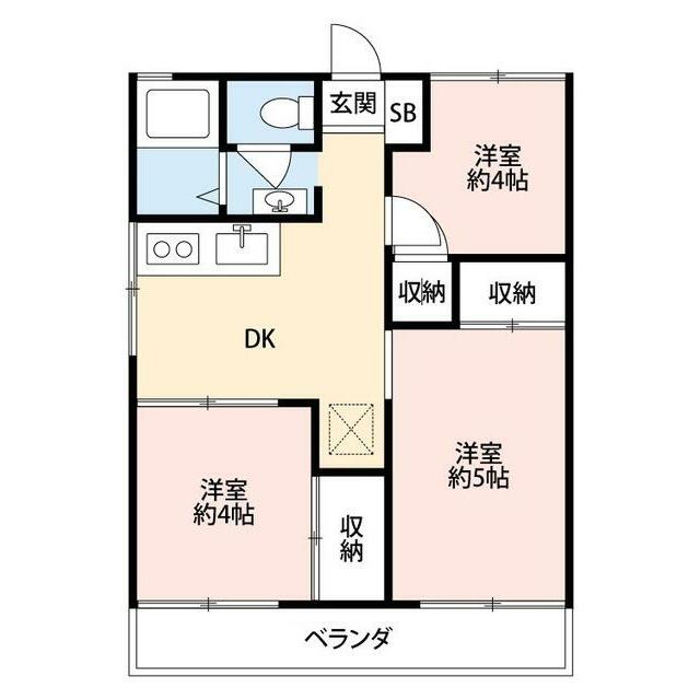 サンハイム（平塚） 間取り