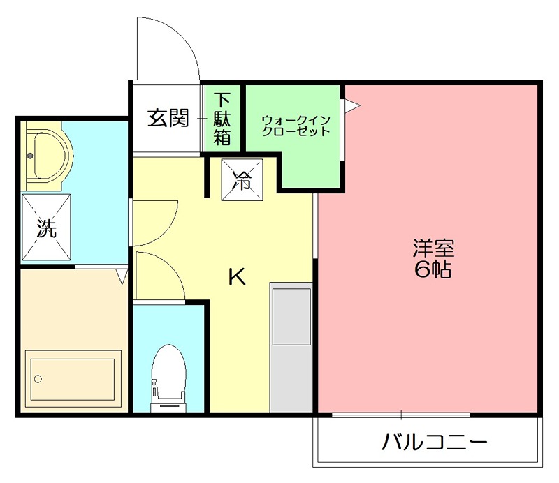 ピュアメゾン平塚中里 302号室 間取り