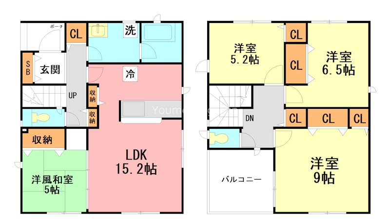 クレイドルガーデン平塚市御殿　第１８　１号棟   間取り