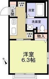 MOCO 102号室 間取り
