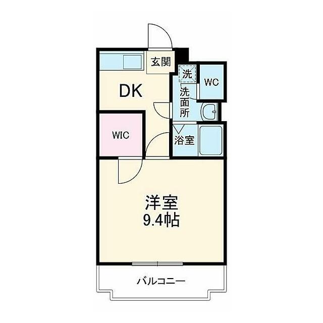 ぱる湘南台 302号室 間取り