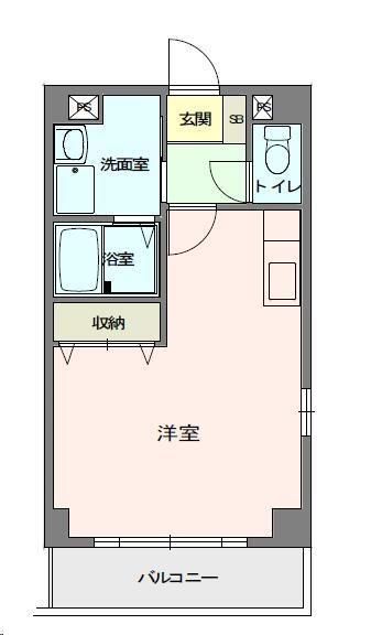 アイリス湘南 301号室 間取り