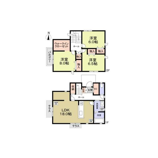 藤沢市本鵠沼2丁目戸建M棟 間取り