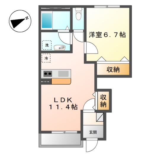 リヴェールＫ湘南 間取り