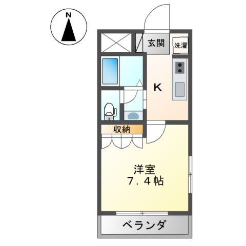 クレール湘南 間取り
