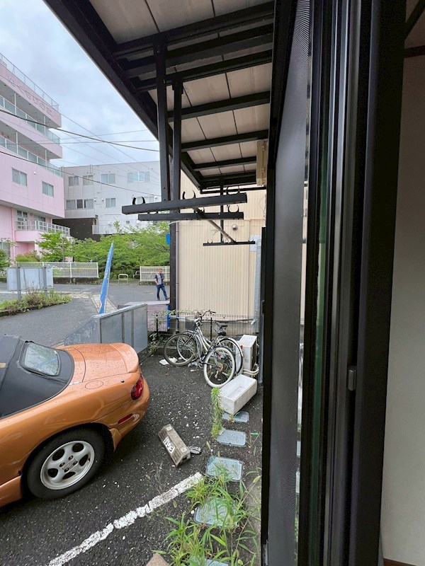 ポプラコート ベランダ