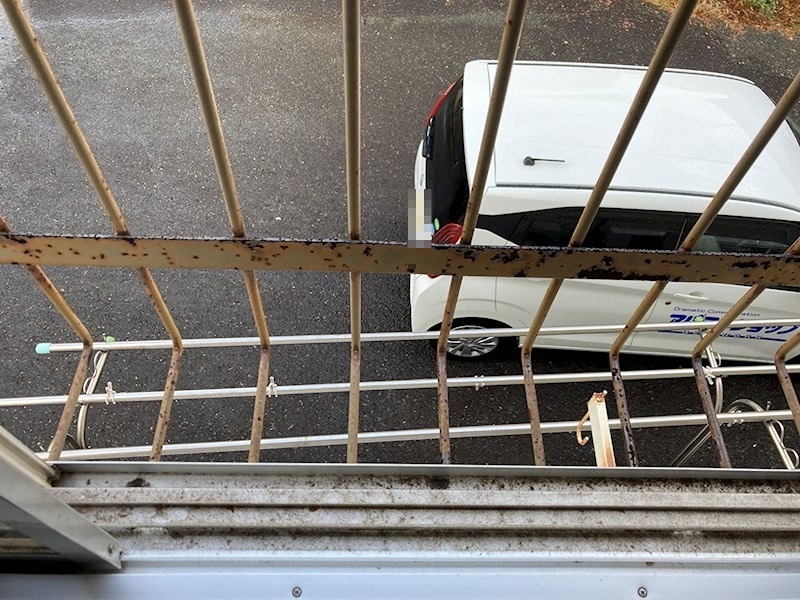 第2コーポ川口 ベランダ