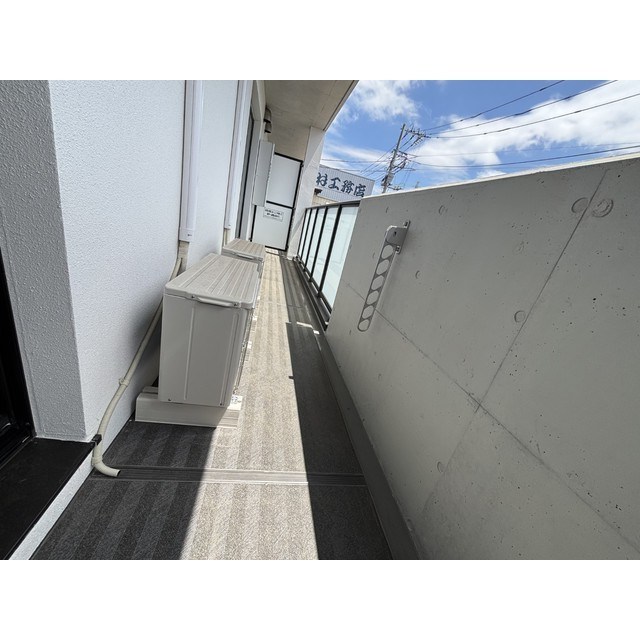 藤沢市石川５丁目アパート ベランダ