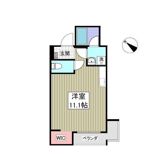 藤沢市石川５丁目アパート 203号室 間取り