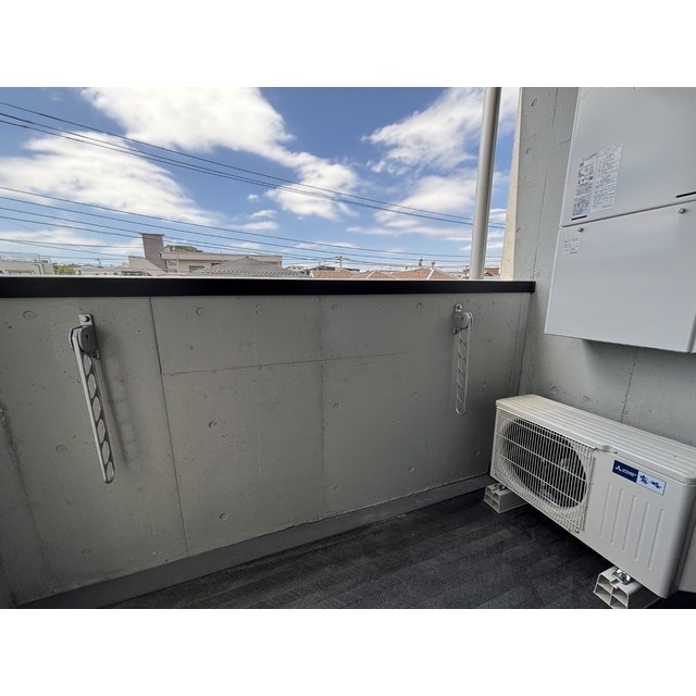 藤沢市石川５丁目アパート ベランダ