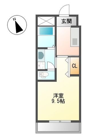 ＡＫ Ｈeim Joy-Full 302号室 間取り