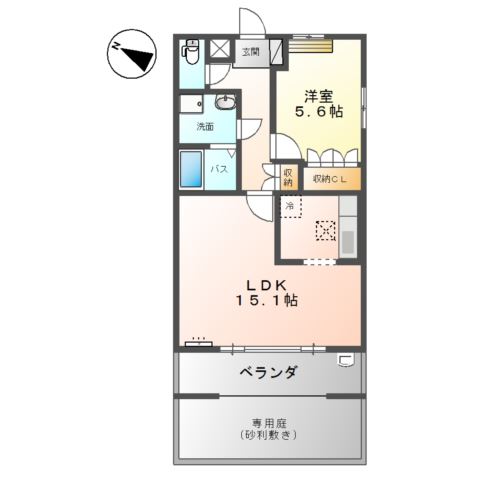 サザン・ウィンド・湘南・Ｇ 間取り