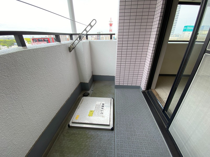 ライオンズプラザ平塚 ベランダ