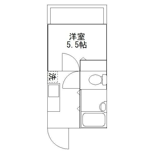 タミーハイツ 509号室 間取り