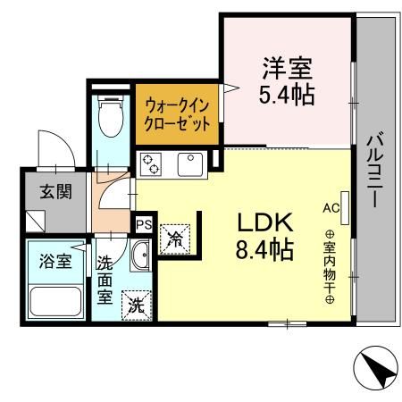 マ・メゾン鵠沼花沢 B 306号室 間取り