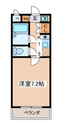 ハイヴィラ東海 間取り