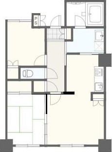 朝日マンション藤沢鵠沼 805号室 間取り