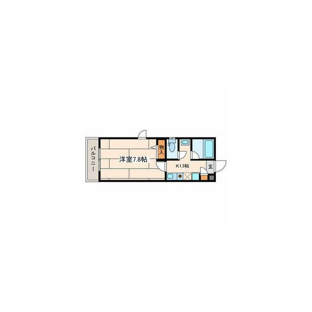 Primavera湘南 301号室 間取り
