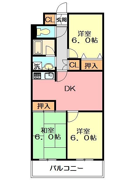 ダンデライアン鵠沼 0310号室 間取り