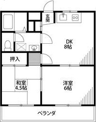 フォーリスト21 302号室 間取り