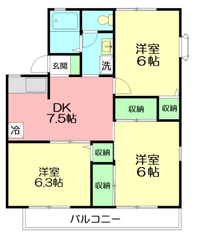 神奈川県鎌倉市笛田３丁目 間取り