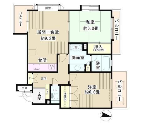 パーク・ノヴァ大船 間取り