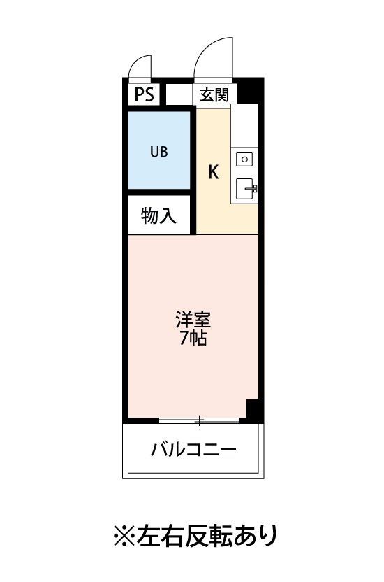 パティオ湘南 203号室 間取り