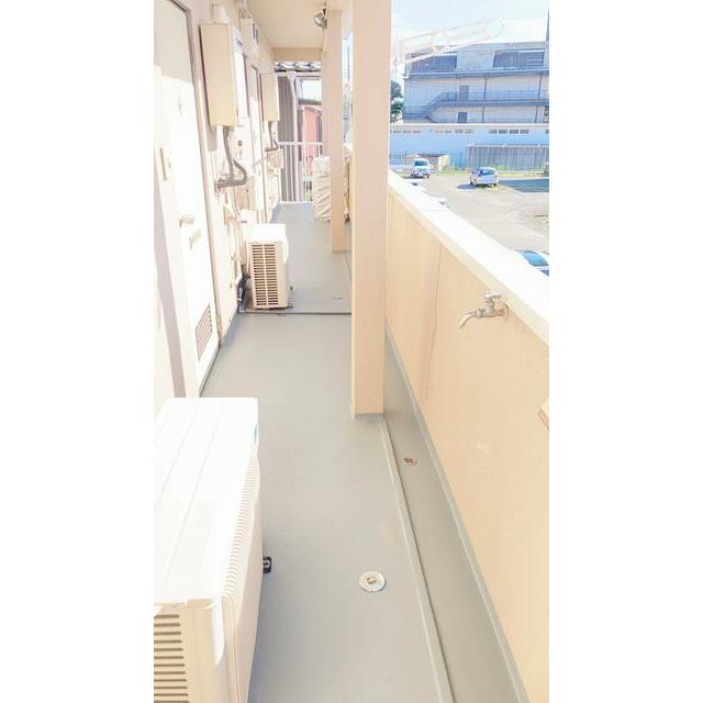 新久荘 ベランダ