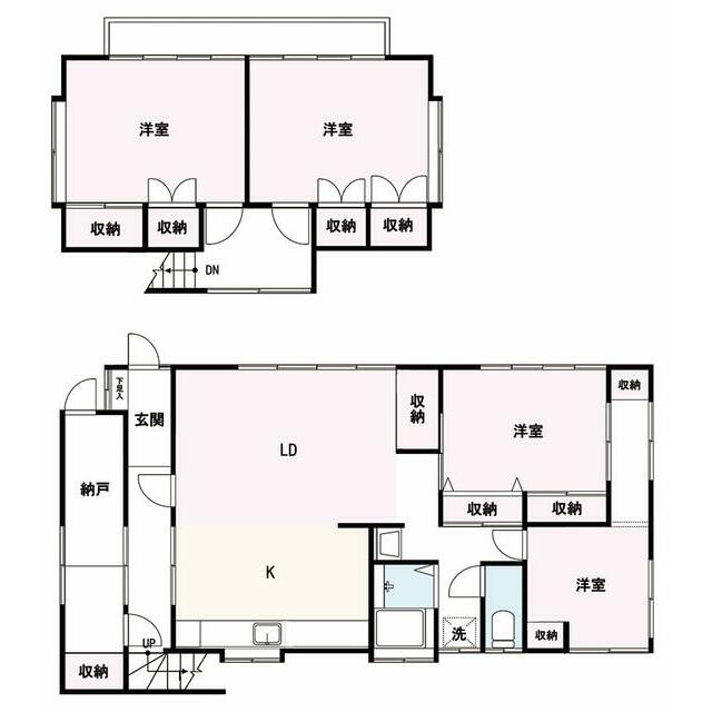 相田(征)貸家 間取り