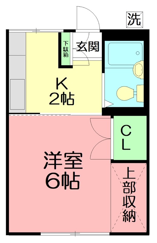 ＴＭハイム 202号室 間取り