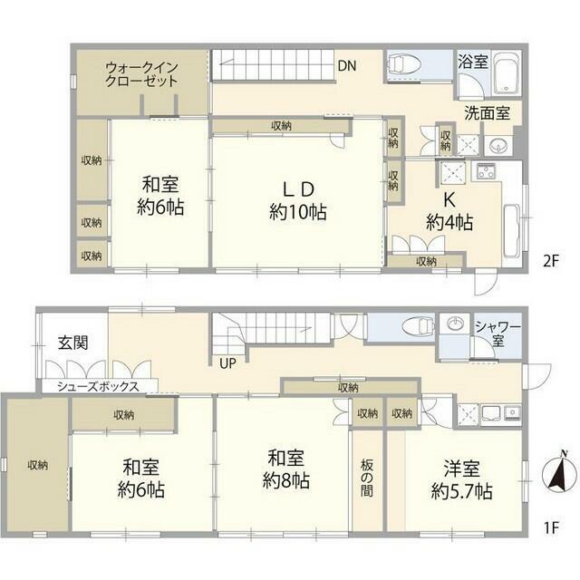 鎌倉市長谷5丁目住宅(0006142) 間取り