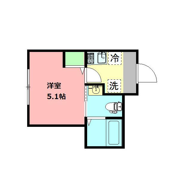 グロワール長尾台町 202号室 間取り