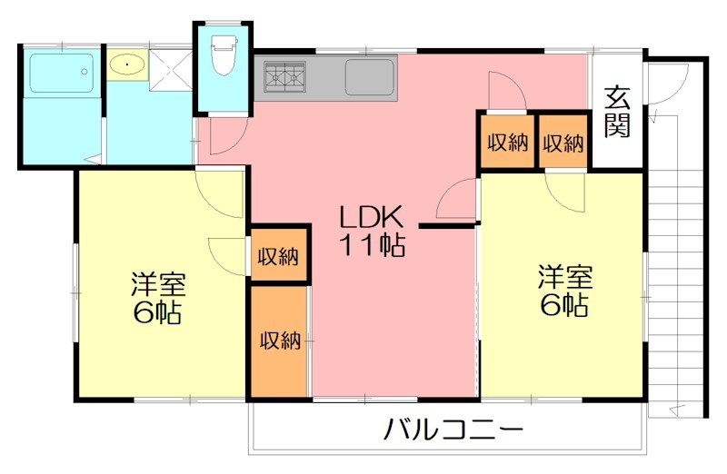 飯泉住宅 間取り
