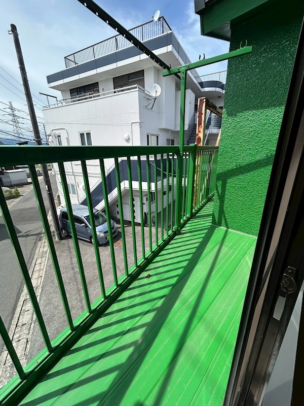 飯泉住宅 ベランダ