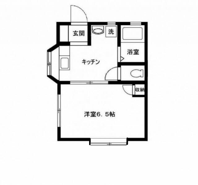 エンゼルハイツ 101号室 間取り