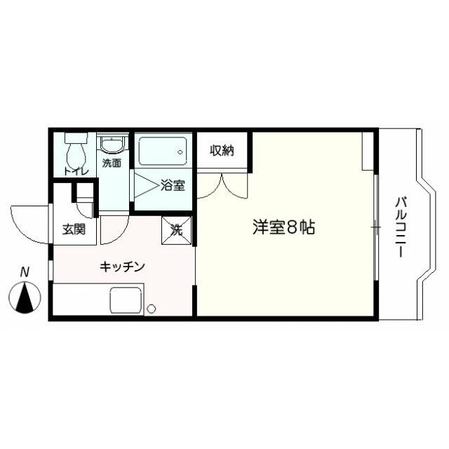 スタディマンション 403号室 間取り
