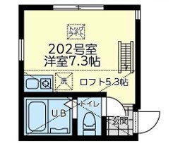 ユナイト洋光台パリピーピクサー 202号室 間取り