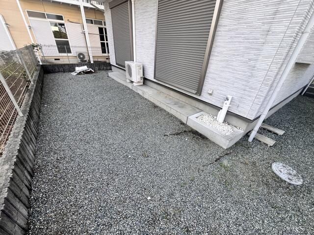 畑貸家 ベランダ