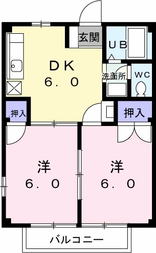 アクティブ 齊藤 104号室 間取り