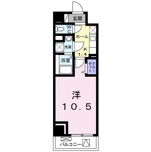ホライゾン アヴェニュー 302号室 間取り