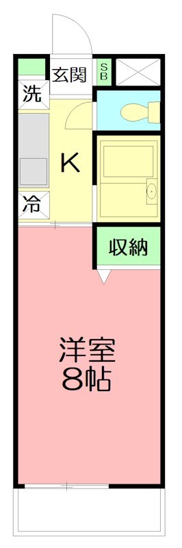 ビオラ・モエ湘南平 203号室 間取り
