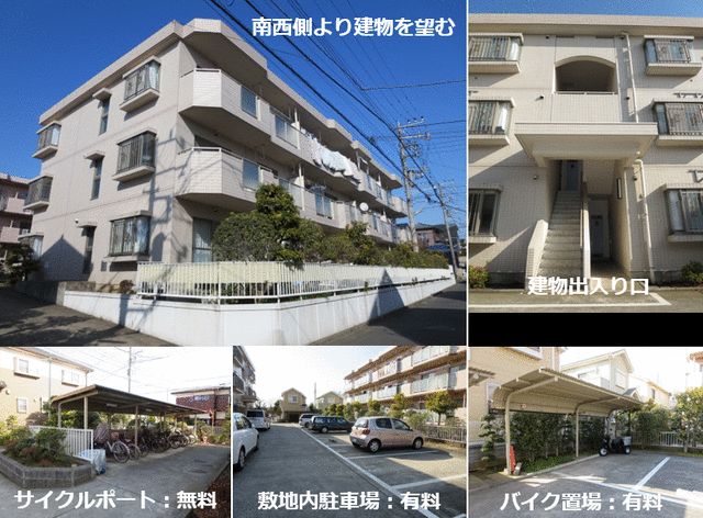 ニューパティオ鵠沼 203号室 外観