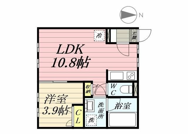 ルーチェ湘南 101号室 間取り