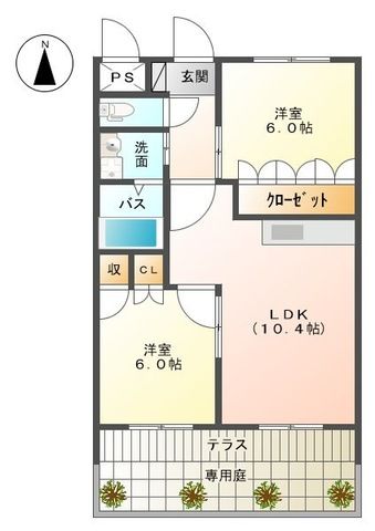グランド・ソレイユ  間取り