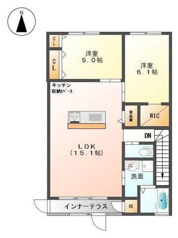 パルジェ（ＰＡＬＧＥ） 間取り