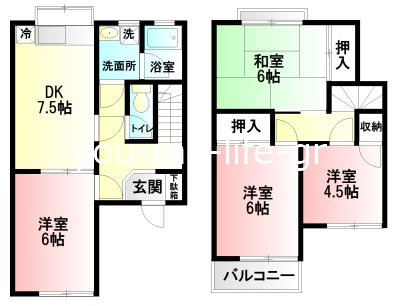テラスファンタジー     106号室 間取り