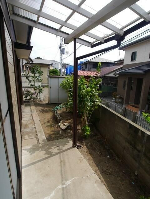 大磯竹縄の平家 ベランダ