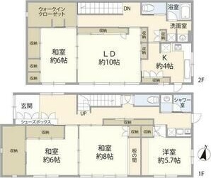 長谷戸建 間取り